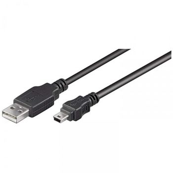 Goobay Cable USB 2.0 a Mini USB Macho/Macho 3m Negro