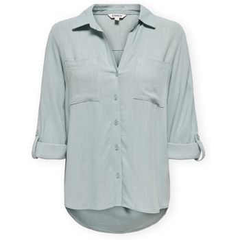Only Camisa Noos Yasmin-Siesta Shirt - Abyss para mujer