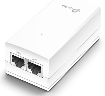 ADAPTADOR POE PASIVO TP-LINK TL-POE2412G 24V 1P GIGA CON KIT DE MONTAJE EN PARED