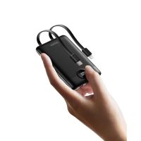 power bank veger c11 vg-w1170 10000mah negro pd225w cables integrados lcd rapida