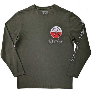 Pink Floyd Camisa manga larga The Wall Hammers para hombre