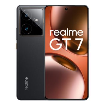 Realme GT 7 5G 12GB+512GB, 5G LTE, versión global, móvil desbloqueado, smartphone con Android 15, pantalla OLED de 6,78 pulgadas a 120 Hz, batería de 7000 mAh, cámara de 50 MP, grosor de 8,3 mm, sin