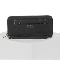 guess cartera gregoria slg large zip around para mujer