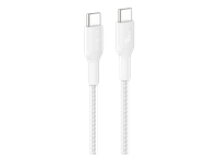 cable usb - belkin boostcharge pro trenzado usb-c a de 240 w 2 m universal blanco