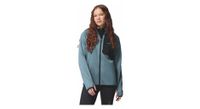 chaqueta polar columbia triple canyon grid para mujer azul