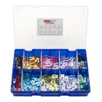 box of 200 assorted mini blade fuses 2amp 30amp