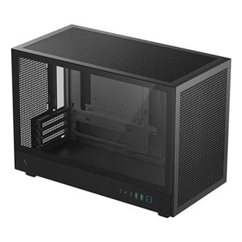 Caja PC DeepCool CH260 Negro Micro ATX Vidrio Templado USB-C 4 Slots