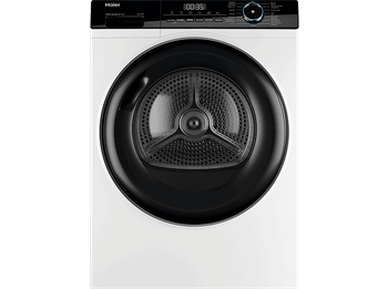Secadora bomba de calor - Haier I-Pro Series 3 HD90-A3939-IB, 9 kg, 15 programas, Programa higiene, Filtro en 1, Blanco
