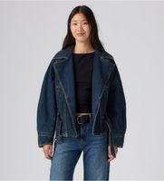 levis para mujer 0088x-0000 chaqueta bomber 80s azul oscuro m casual algodon denim