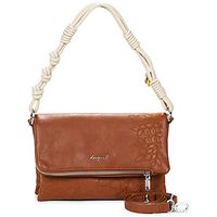 desigual bandolera sierra camel murano para mujer