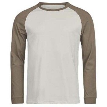 Tee Jays Camiseta manga larga Unlabeled para hombre