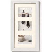 marco de foto home blanco polar 3x10x15 cm walther design
