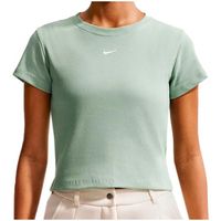 nike camiseta w nsw rib tght ss tee para mujer