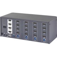 conmutador kvm speaka professional 4 puertos hdmi 20b 4k60hz
