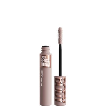 Maybelline Lash Sensational, Body Mascara, Volumizing up to 24H Lift, Smudge-resistant, Flake-resistant, Clump-resistant, Shade: Black