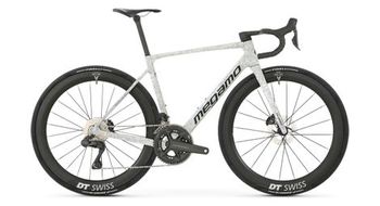 Bicicleta de carretera megamo raise 03 shimano ultegra di2 12v 700 mm blanco gris 2026