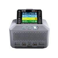 cargador inteligente skyrc q500neo de equilibrio 4 canales dc 1000w ac 500w potencia de carga con pantalla lcd de 2