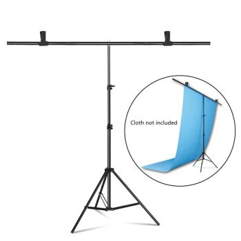 Soporte SH para fondo de fotografía, sistema de soporte ajustable para estudio fotográfico, para telones de muselina no tejida.