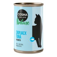 cosma nature 12 x 140 g - pack ahorro - atun skipjack