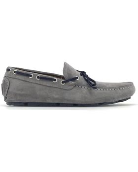 de DUCA DI MORRONE DUCA DI MORRONE EDOARDO MOCASINES SUEDE GRIS GREY