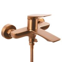 grifo de banera rea avalon brush copper