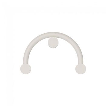 Aplique de pared led rigoberta curvo 3000k (12.4w)