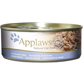 Applaws Cat Food Cans 156g - Tuna / Fish in Broth - Ocean Fish 24 x 156g
