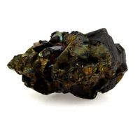 sphalerita  calcopirita de peru casapalca - minerales de coleccion multicolor  4942 cts - certificado de autenticidad incluido  55 x 53 x 33 mm