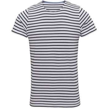 Asquith & Fox Camiseta Mariniere para hombre