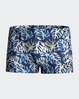 boxer de banho estampado palmas