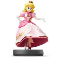 figura amiibo nintendo peach no2 multicolor super smash bros nfc 38 g