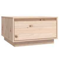 mesa de centromesa auxiliarmesa de cafe de madera maciza de pino 55x56x32 cm