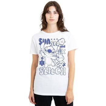Disney Camiseta manga larga Sun Sea para mujer