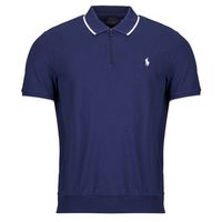 polo ralph lauren polo polo stretch con cuello de cremallera para hombre
