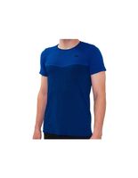 camiseta de running hanker dung manga corta azul