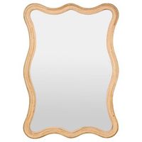 espejo de pared maggie beige 100x70cm