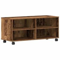 gabinete de tv marron 90 x 35 x 405 cm madera contrachapada vidaxl