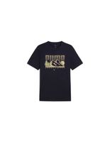 camiseta puma graphics mountain tee hombre new navy