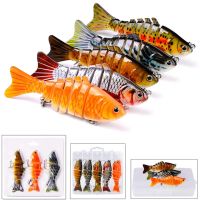 5pcs senuelos de pesca de varias secciones 155g10cm senuelo hundimiento senuelos artificiales para pesca de agua dulce