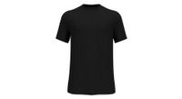 camiseta tecnica de manga corta odlo merino tencel plain negra