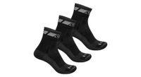 gripgrab 3 pack merino regular cut black
