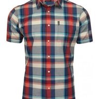 barbour camisa manga larga q-nol-60581 para hombre