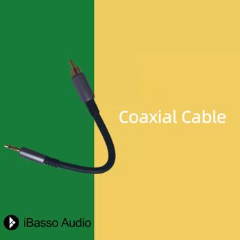 Cable Coaxial de Audio IBasso para DX170 DX180 DX260, Cable Coaxial Corto