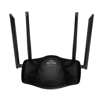 Router inalámbrico 4G CPE 300Mbps de alta velocidad con 4 antenas de alta ganancia, 32 usuarios, puertos LAN WAN, slot p