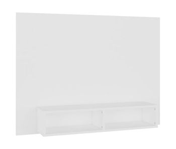 Mueble de tv de pared madera contrachapada blanco 120x23,5x90cm