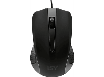 Ratón - ISY ICM-2000, Óptico, Negro