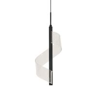 lampara colgante lampara de techo metal sala de estar moderna estilo moderno helice negro sarela