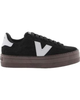 de VICTORIA ZAPATILLAS BARCELONA DEPORTIVO SERRAJE PARA MUJER EN COLOR N NEGRO