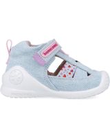 de biomecanics sandalias nina modelo 252184b color azul jnsclr