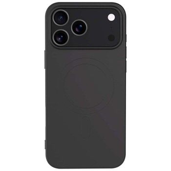 Funda para móvil BigBen Connected Silicona Negra MagSafe para iPhone 17 Pro Max